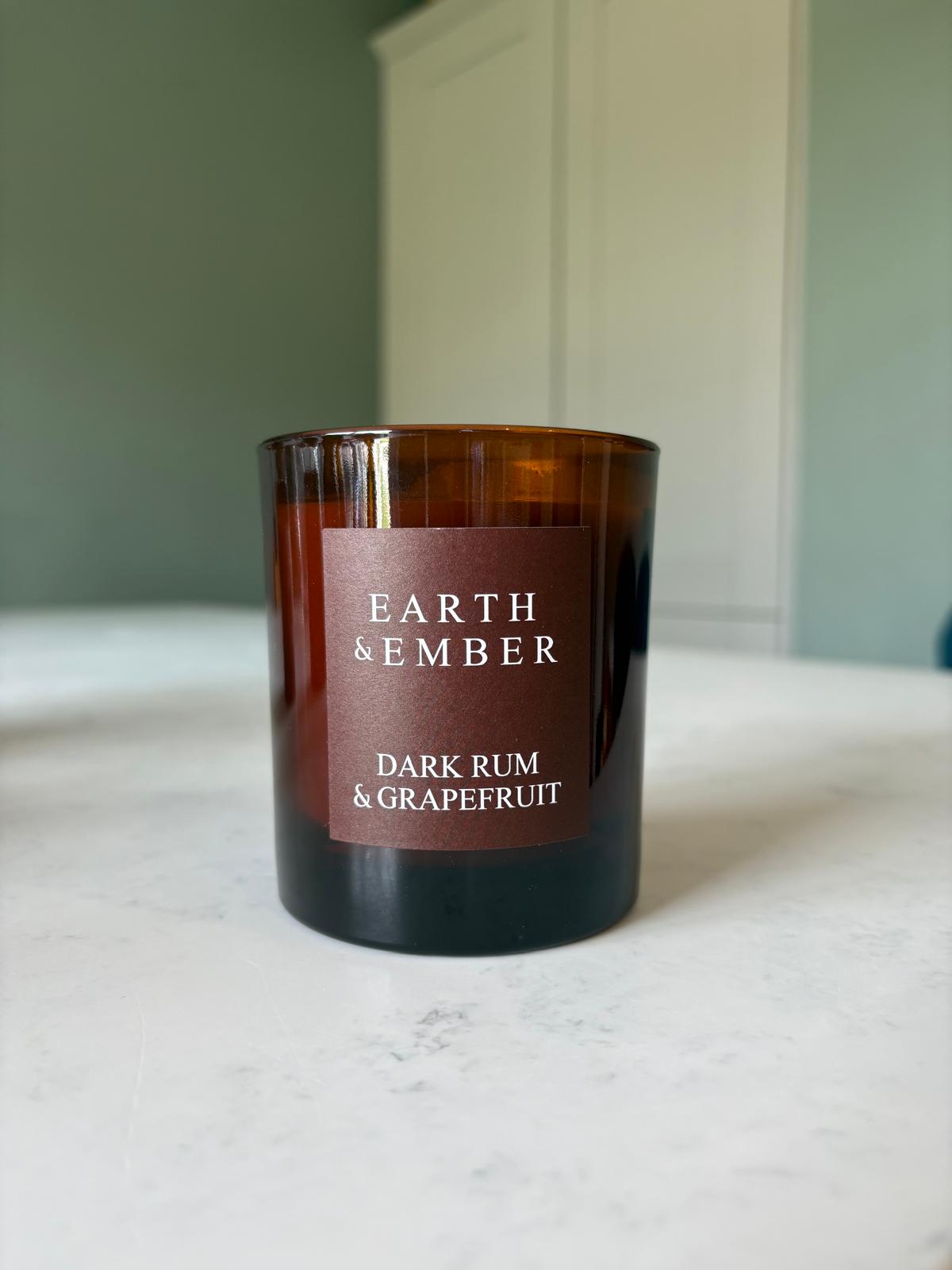 Dark Rum & Grapefruit Candle