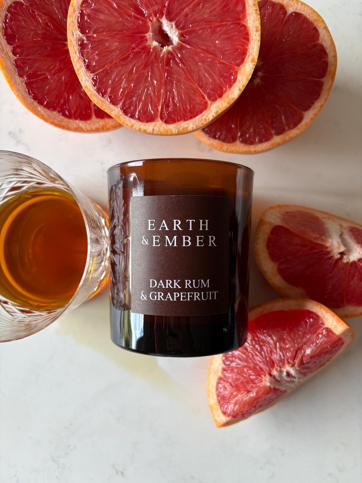 Dark Rum & Grapefruit Candle