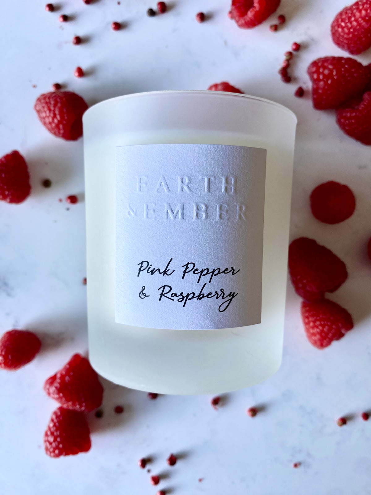 Nice Pink Pepper Raspberry Pink Pepper & Raspberry Candle – Earth & Ember