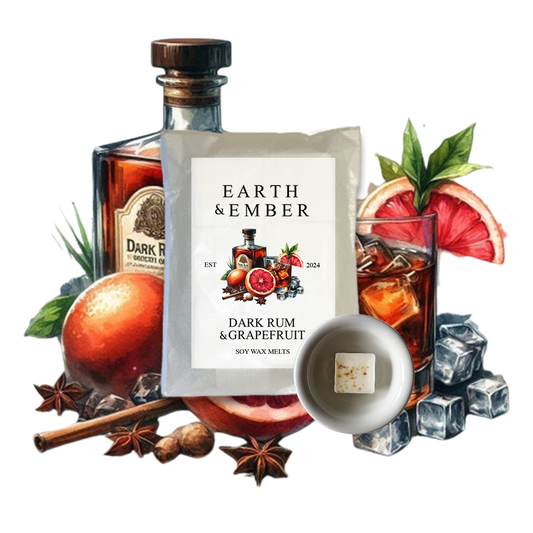 Dark Rum & Grapefruit Soy Wax Melts
