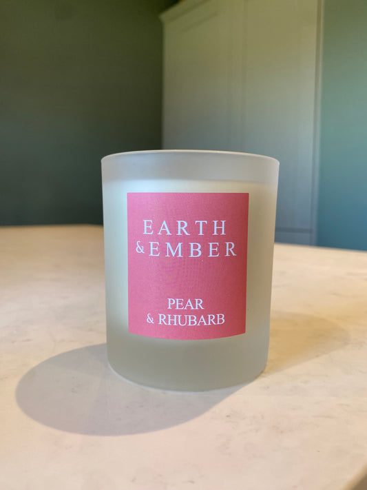 Pear & Rhubarb Candle