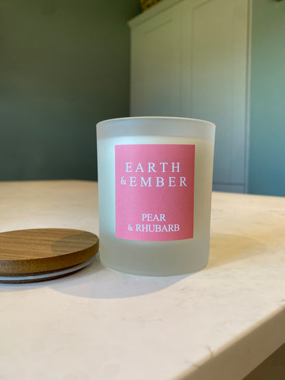 Pear & Rhubarb Candle