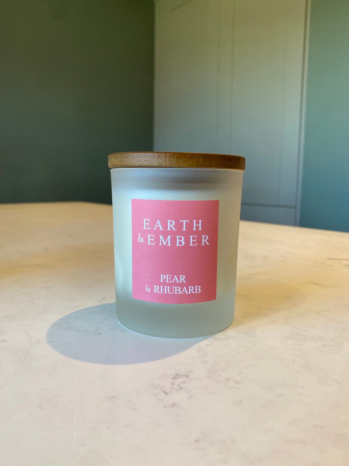 Pear & Rhubarb Candle