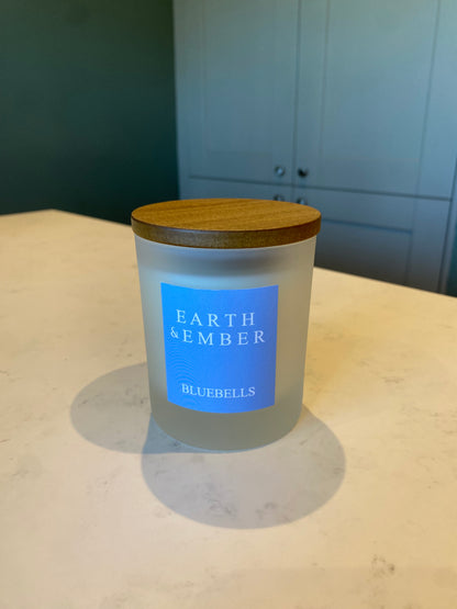 Bluebells Candle