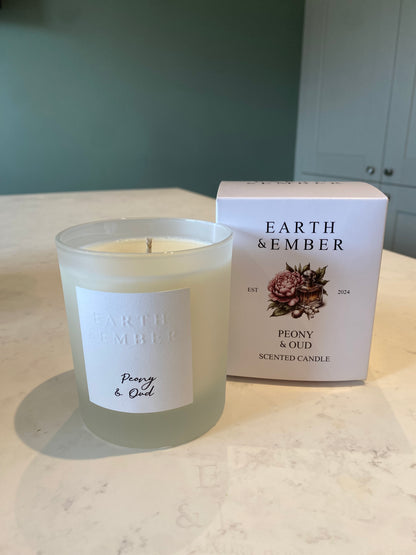 Peony & Oud Candle