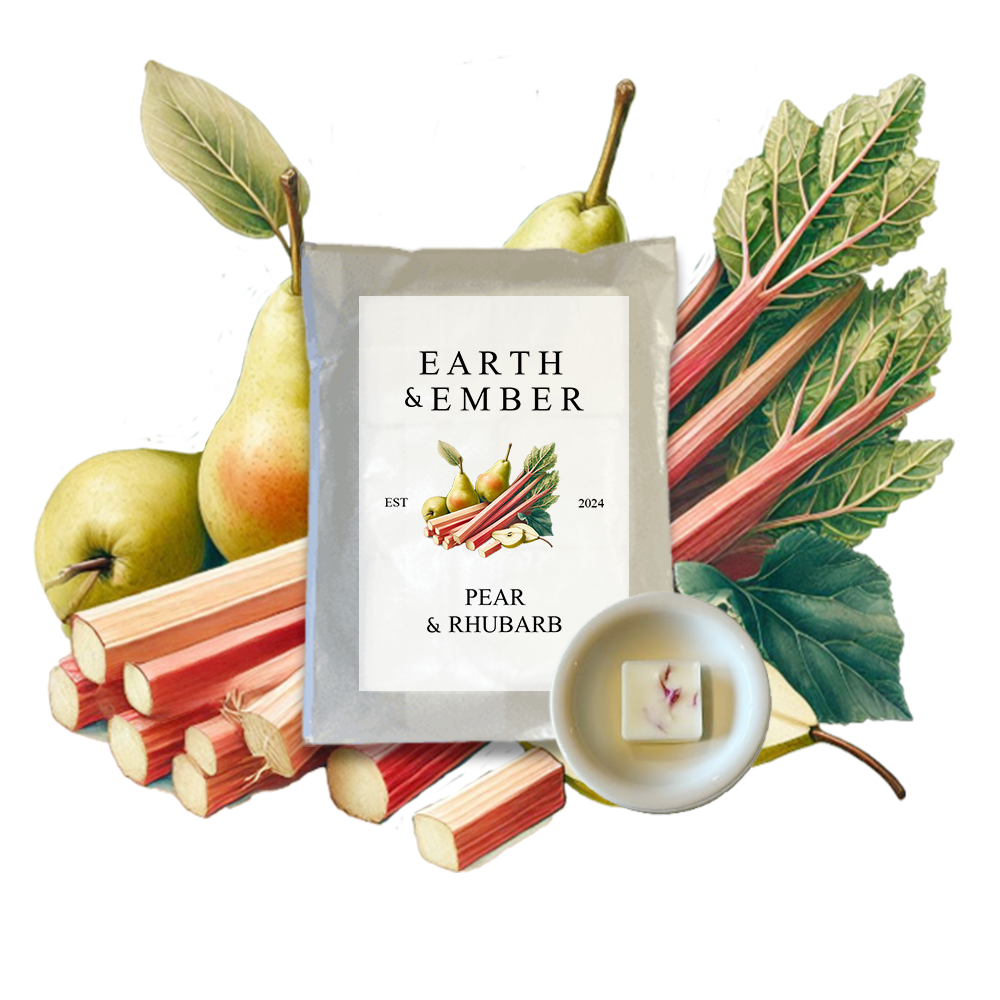 Pear & Rhubarb Soy Wax Melts
