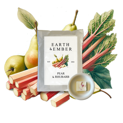 Pear & Rhubarb Soy Wax Melts