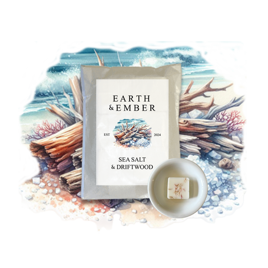 Sea Salt and Driftwood Soy Wax Melts