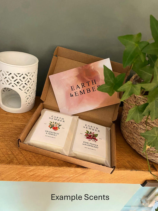 Pure soy wax melt monthly subscription box