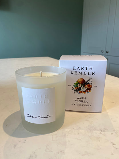 Luxury scented candle. Gift candle. high quality with strong scent. Natural, non toxic candle eco friendly coconut and rapeseed wax.