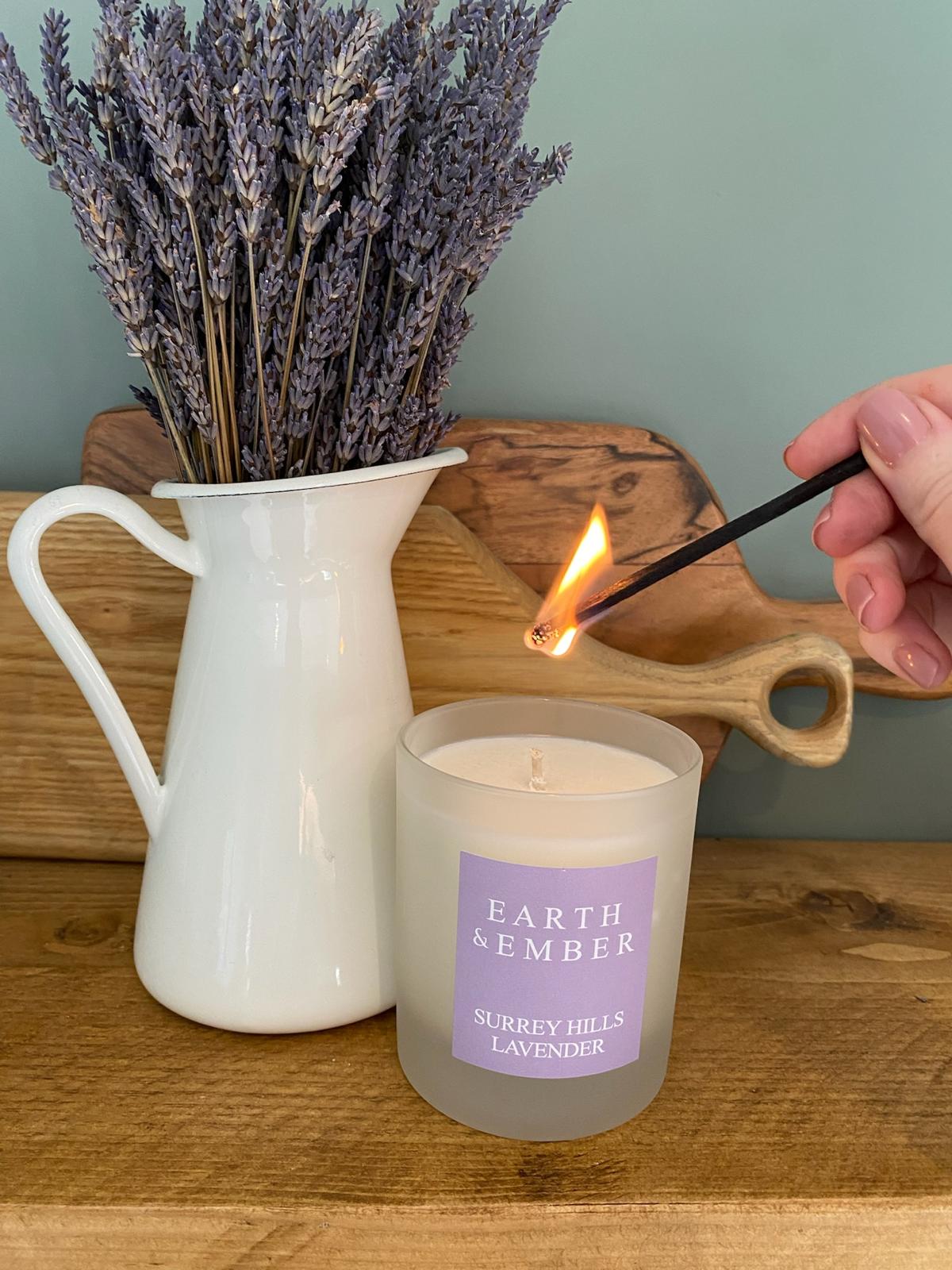 Surrey Hills Lavender Candle