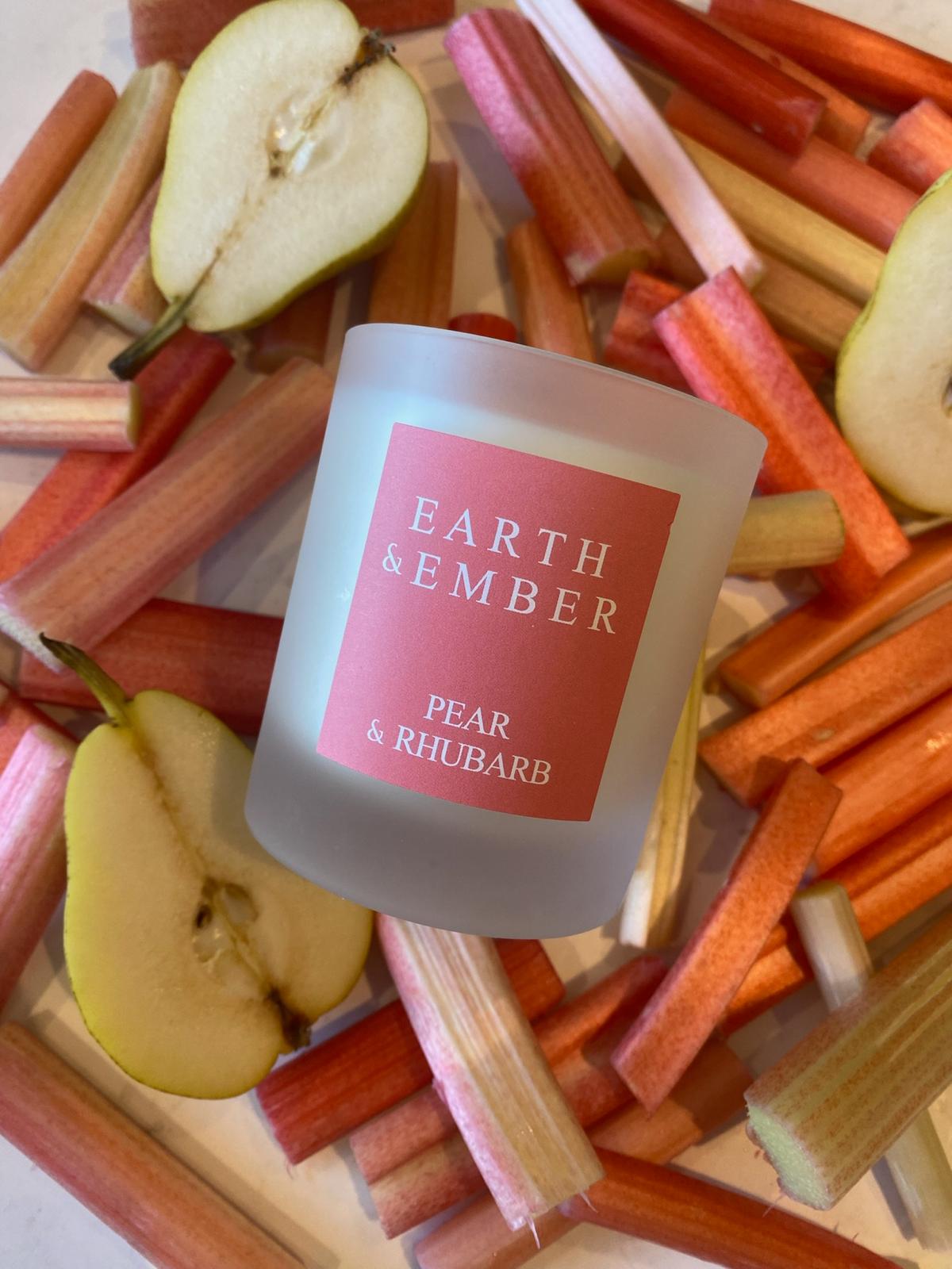 Pear & Rhubarb Candle