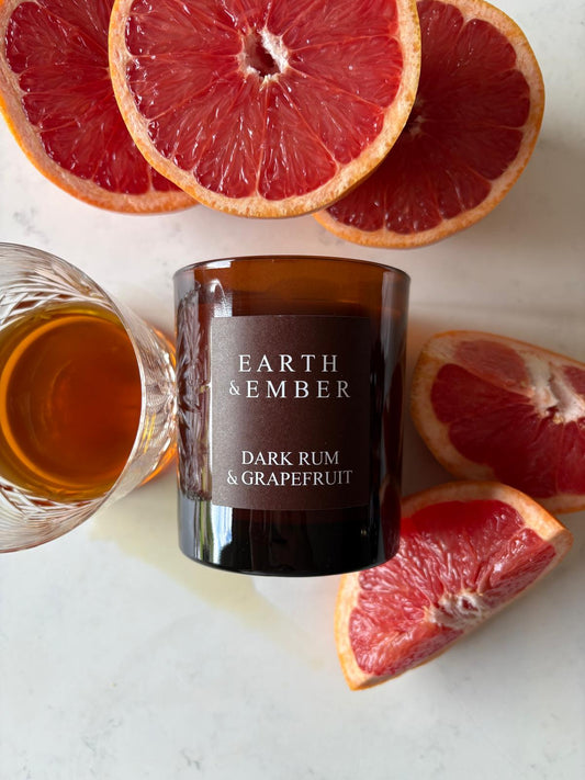 Dark Rum & Grapefruit Candle