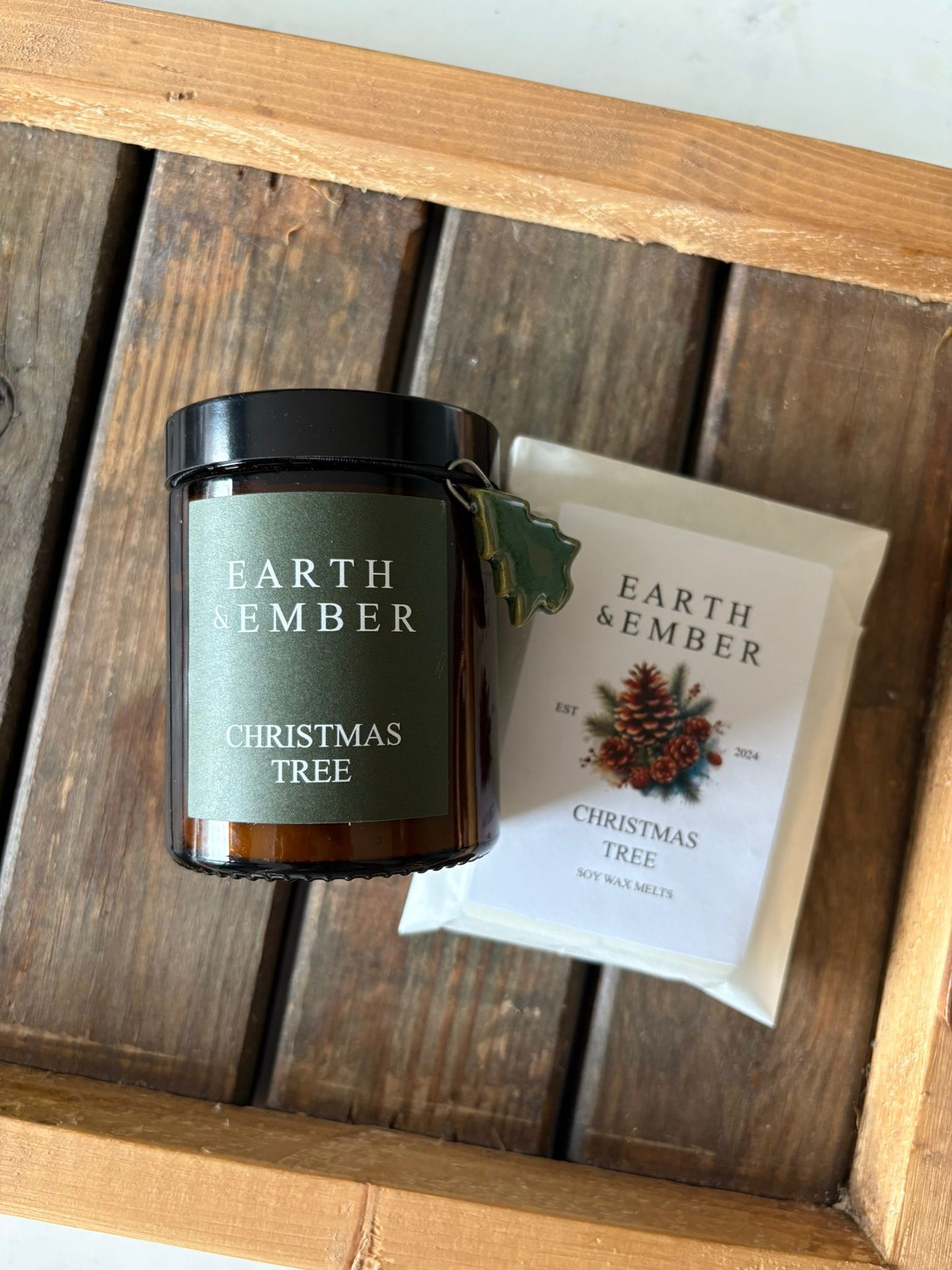 Christmas Tree Candle